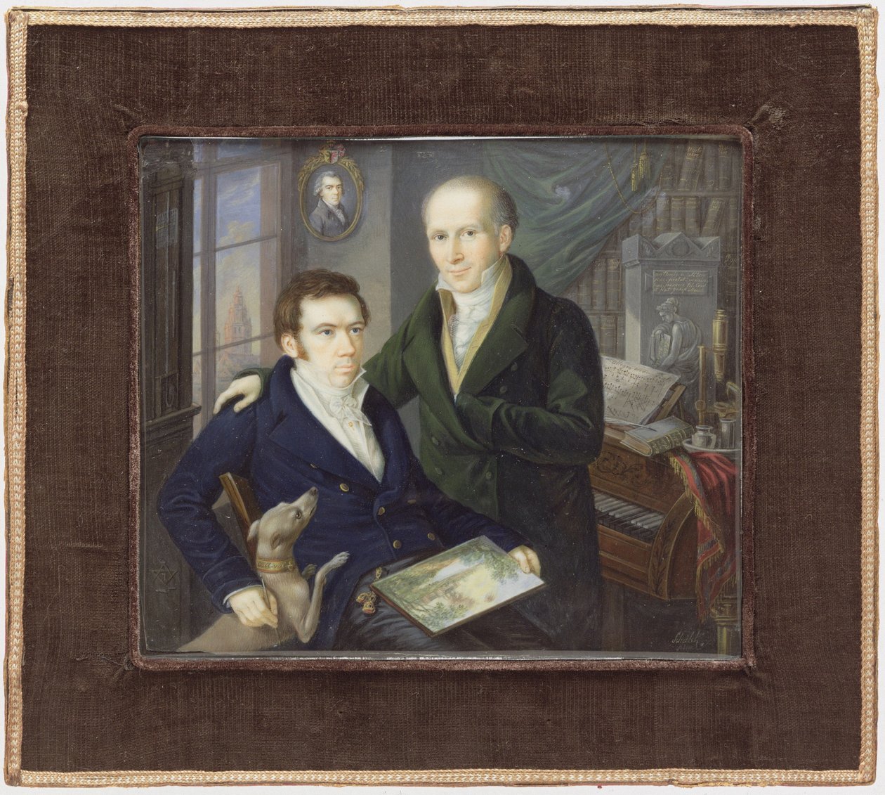 Joseph e Karl August von Klein da Heinrich Franz Schalck