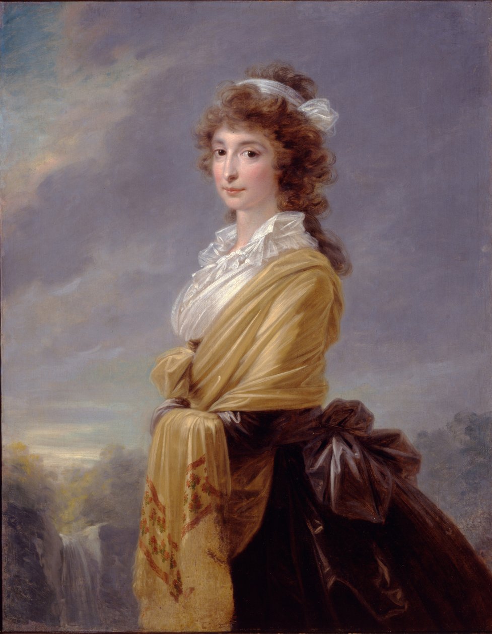 Ritratto della contessa Elisabeth von Thun-Hohenstein 1764-1806, 1787 da Heinrich Friedrich Füger