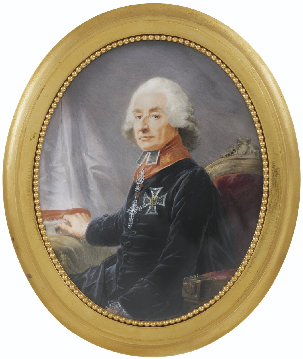 Ritratto di Friedrich Karl Joseph Reichsfreiherr von Erthal 1719-1802, 1789 da Heinrich Friedrich Füger