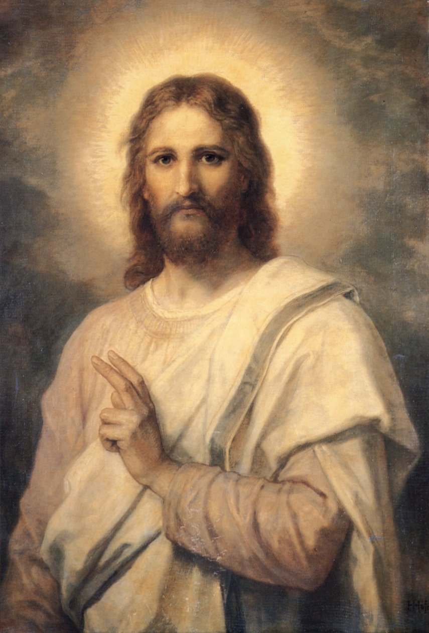Gesù Cristo - Hofmann da Heinrich Hofmann