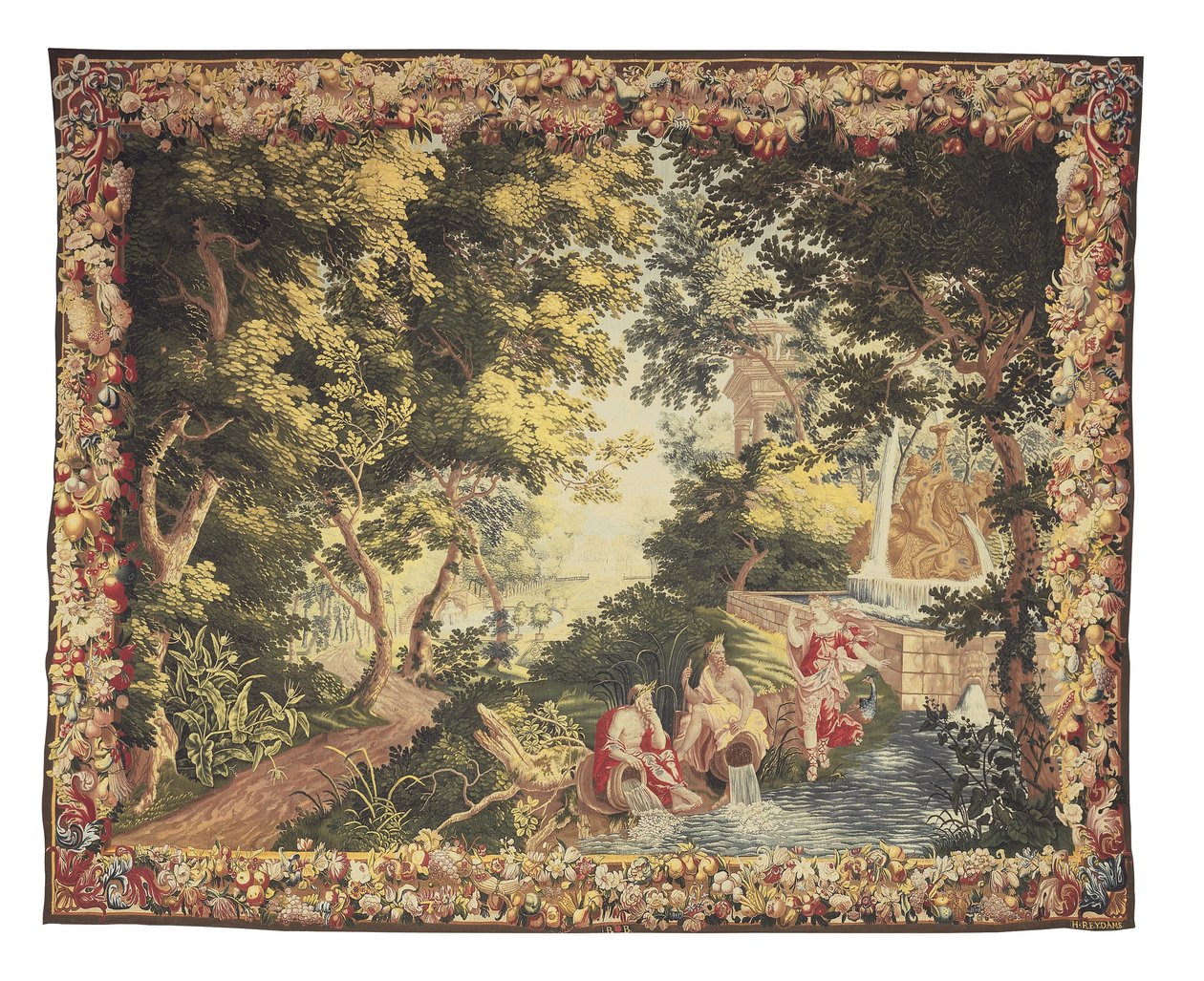 Arazzo mitologico di Bruxelles dalla serie di Diana e Callisto da Heinrich II Reydams