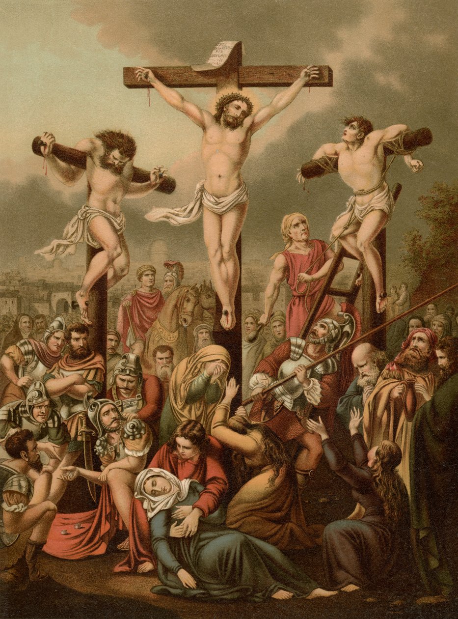 La crocifissione da Heinrich Jenny