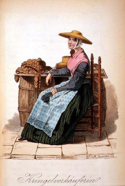 Venditore di croccanti da Heinrich Jessen