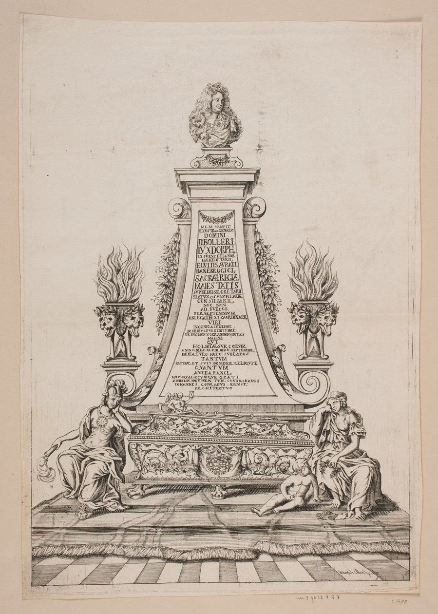 Monumento di Bolle Luxdorph da Heinrich Otten