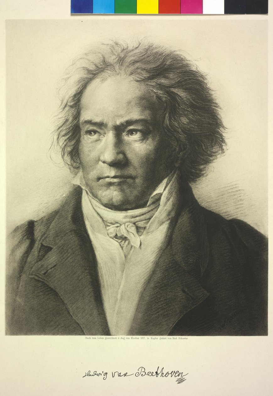 Ludwig van Beethoven da Heinrich Rudolf Schuster