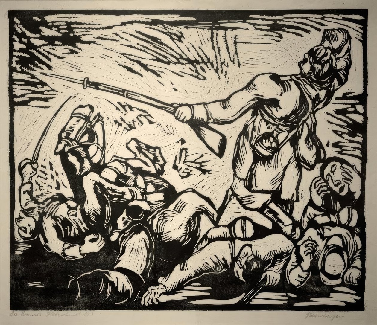 Scena di guerra da Heinrich Steinhagen