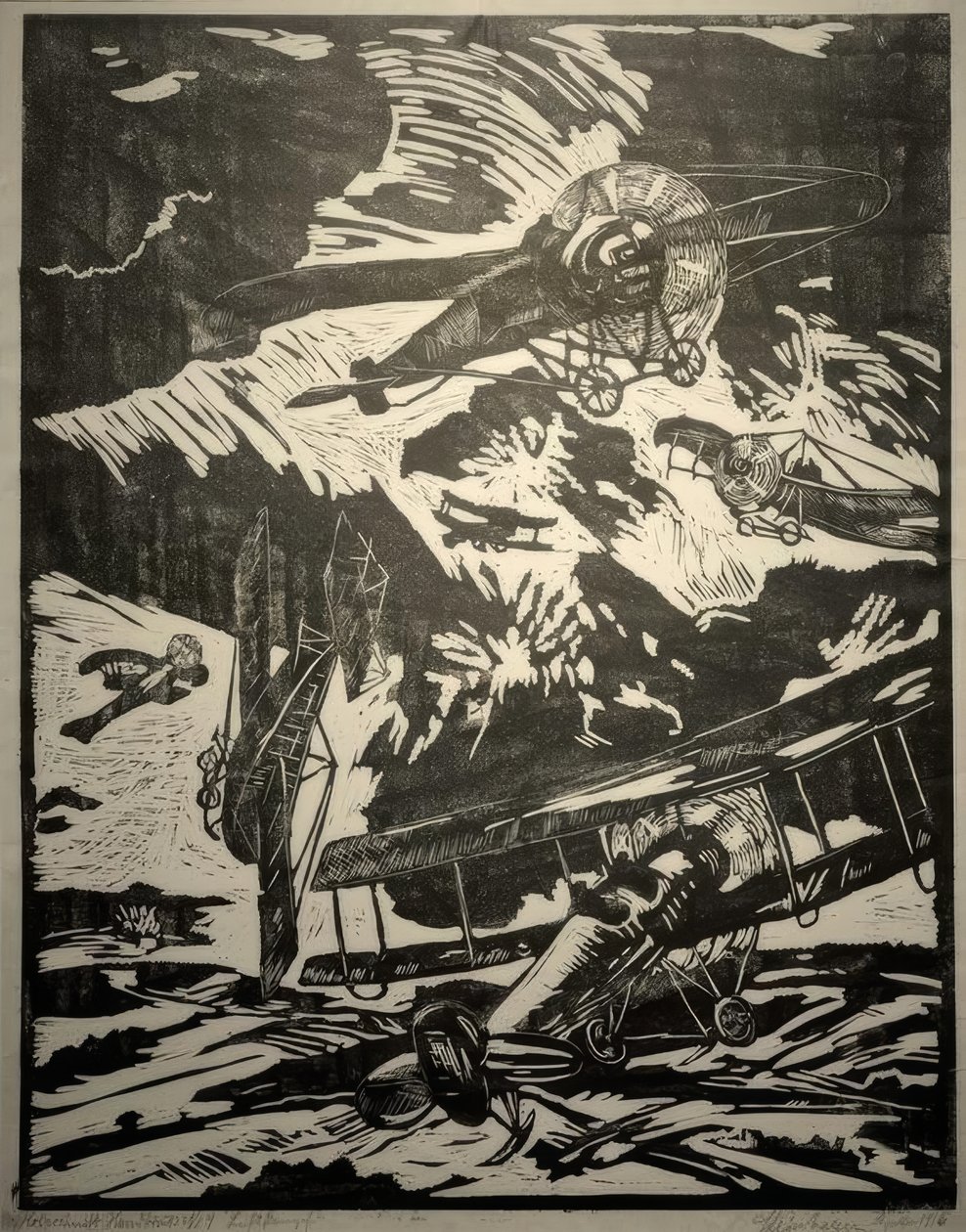 Battaglia aerea da Heinrich Steinhagen