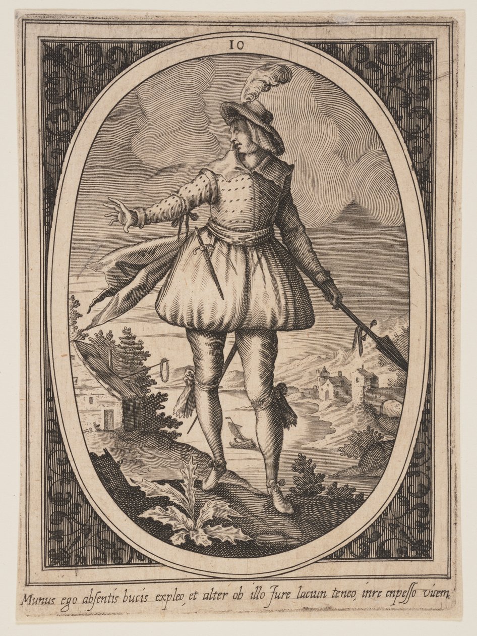 Piastra 10 da Figure militari da Heinrich Ulrich