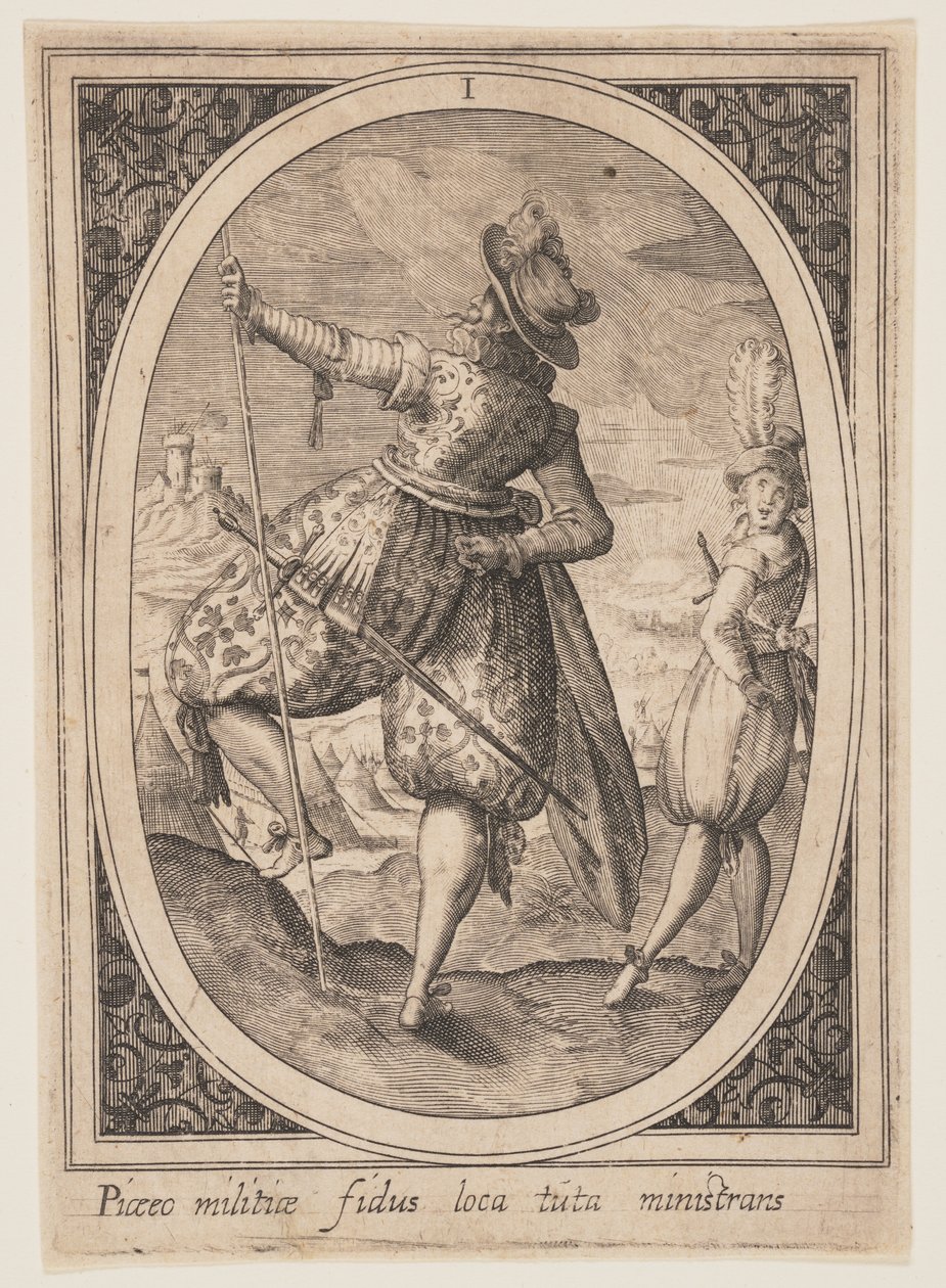 Piastra 1 da Military Figures da Heinrich Ulrich