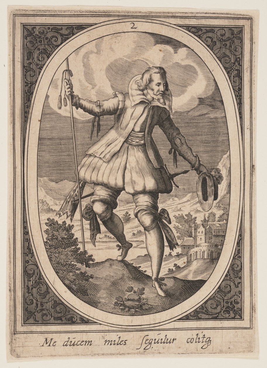 Piastra 2 da Military Figures da Heinrich Ulrich