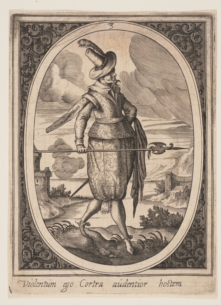 Piastra 3 da Figure militari da Heinrich Ulrich