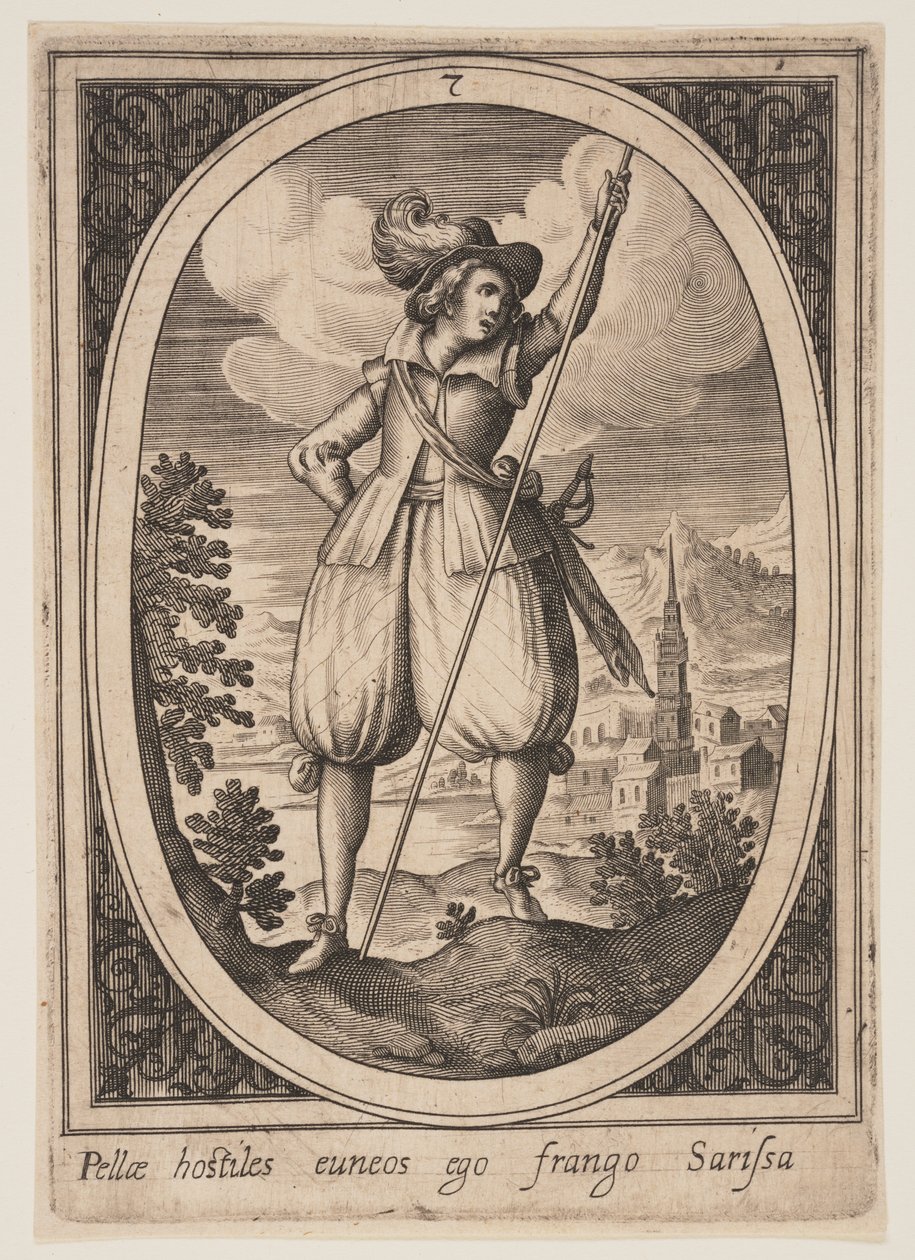 Piastra 7 da Figure militari da Heinrich Ulrich