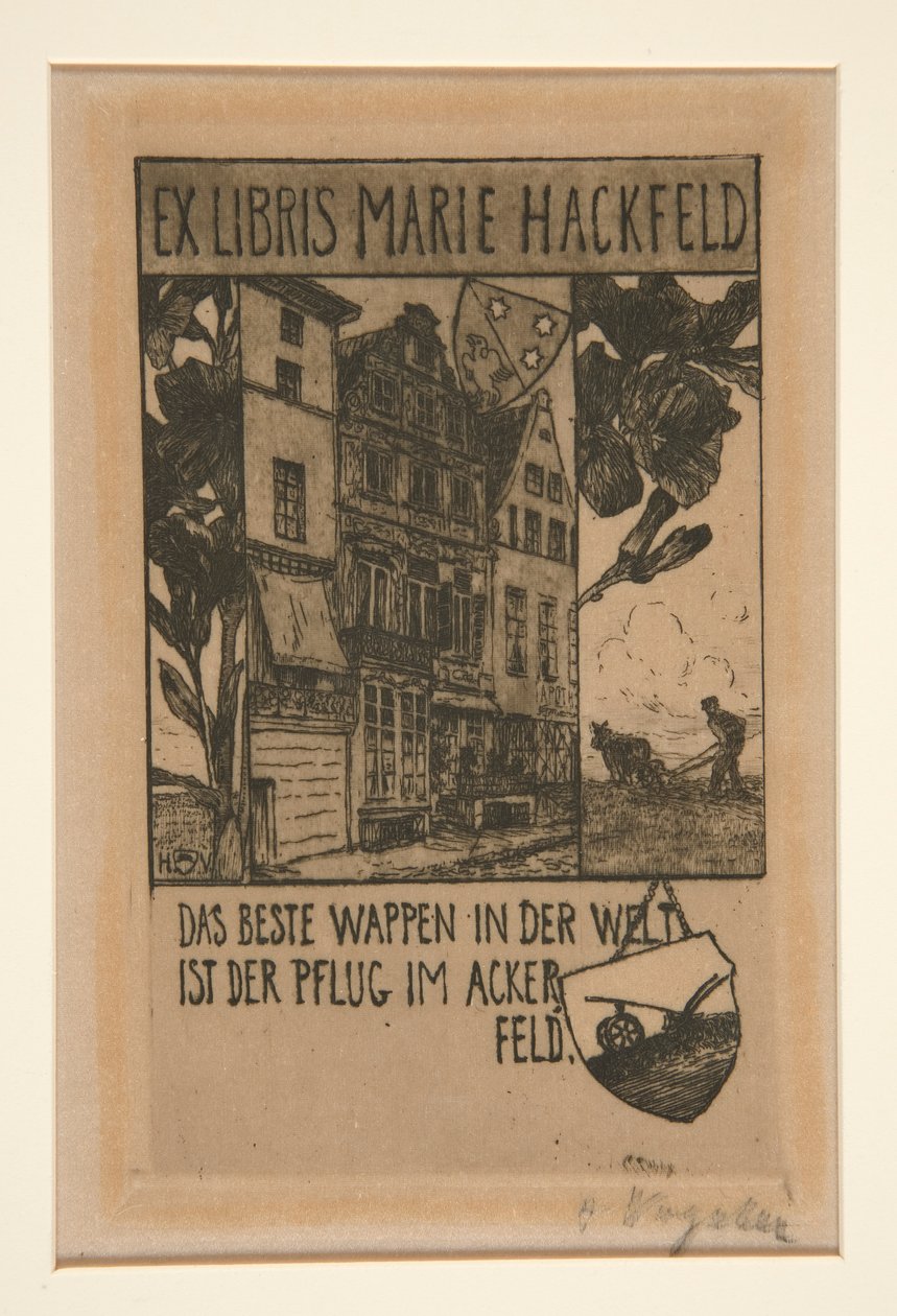 Ex libris da Heinrich Vogeler