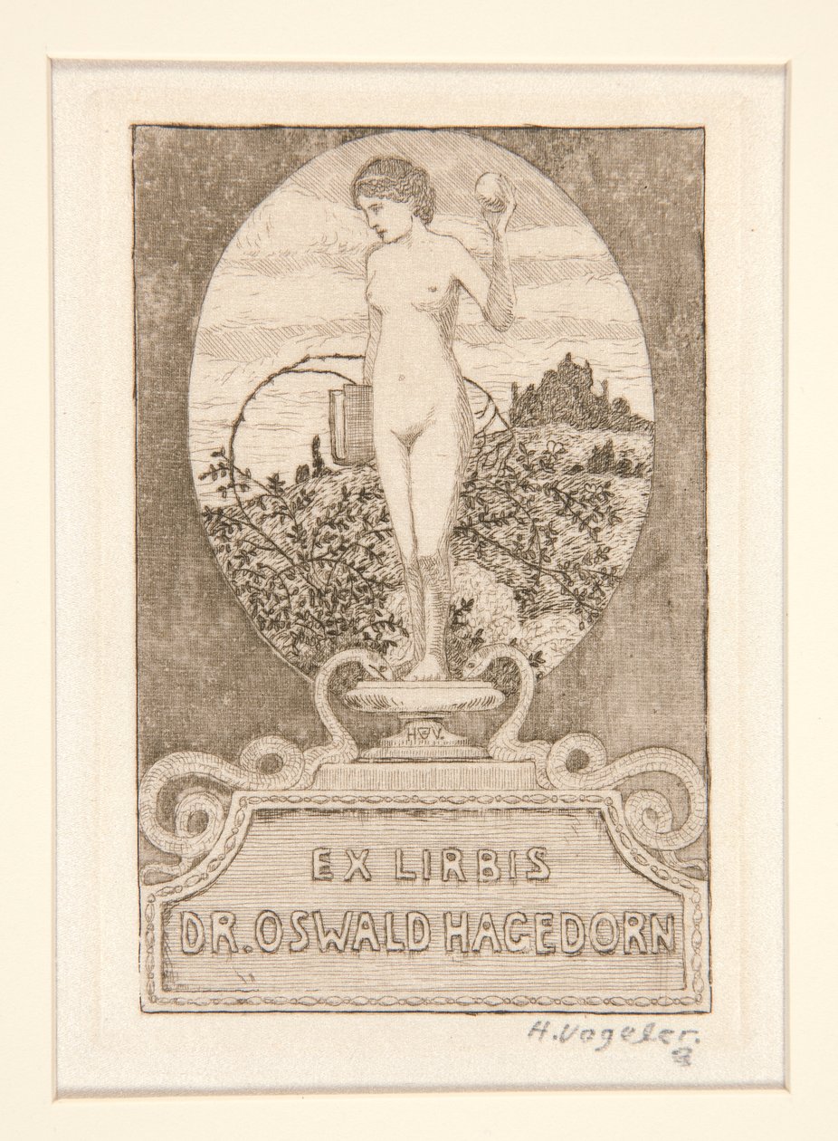 Ex libris da Heinrich Vogeler