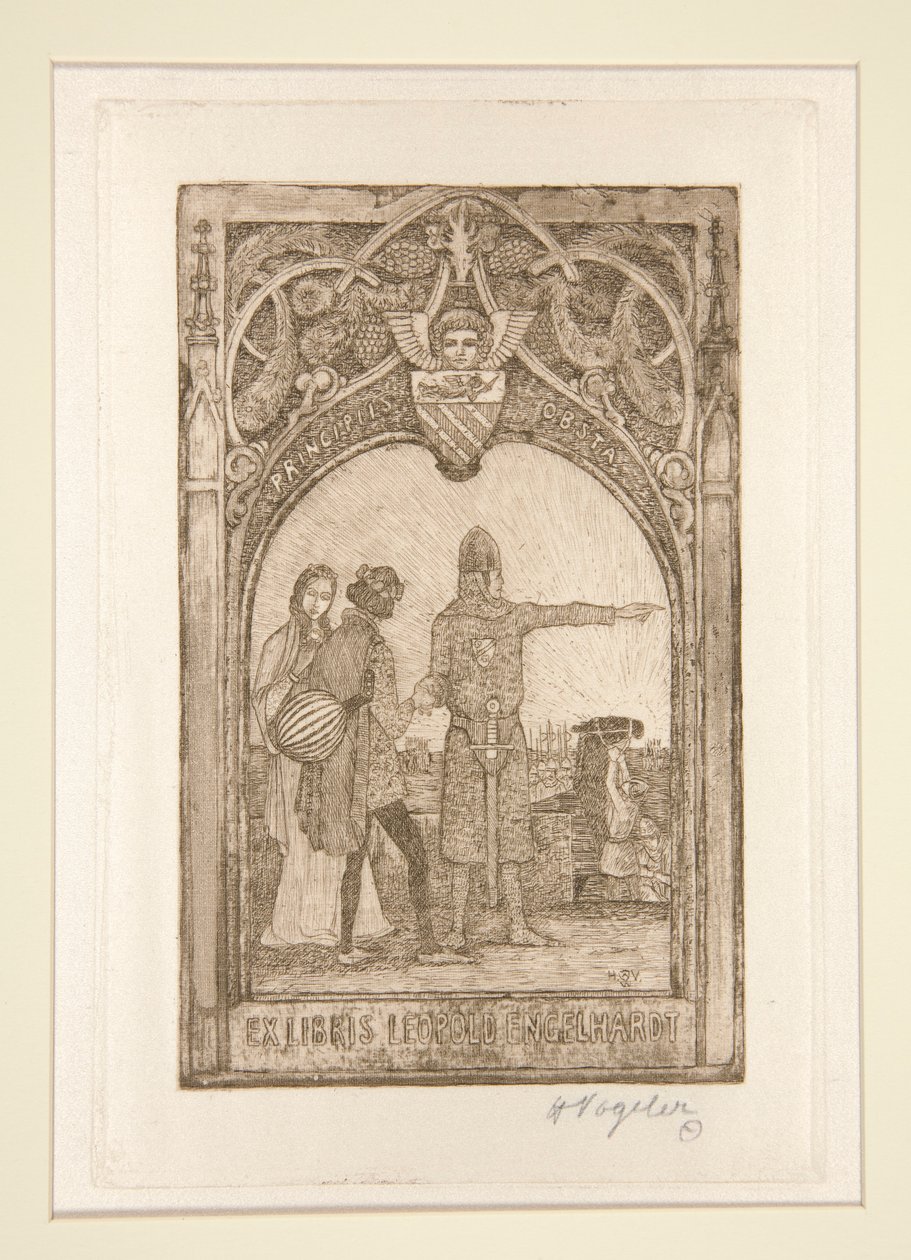Ex libris da Heinrich Vogeler
