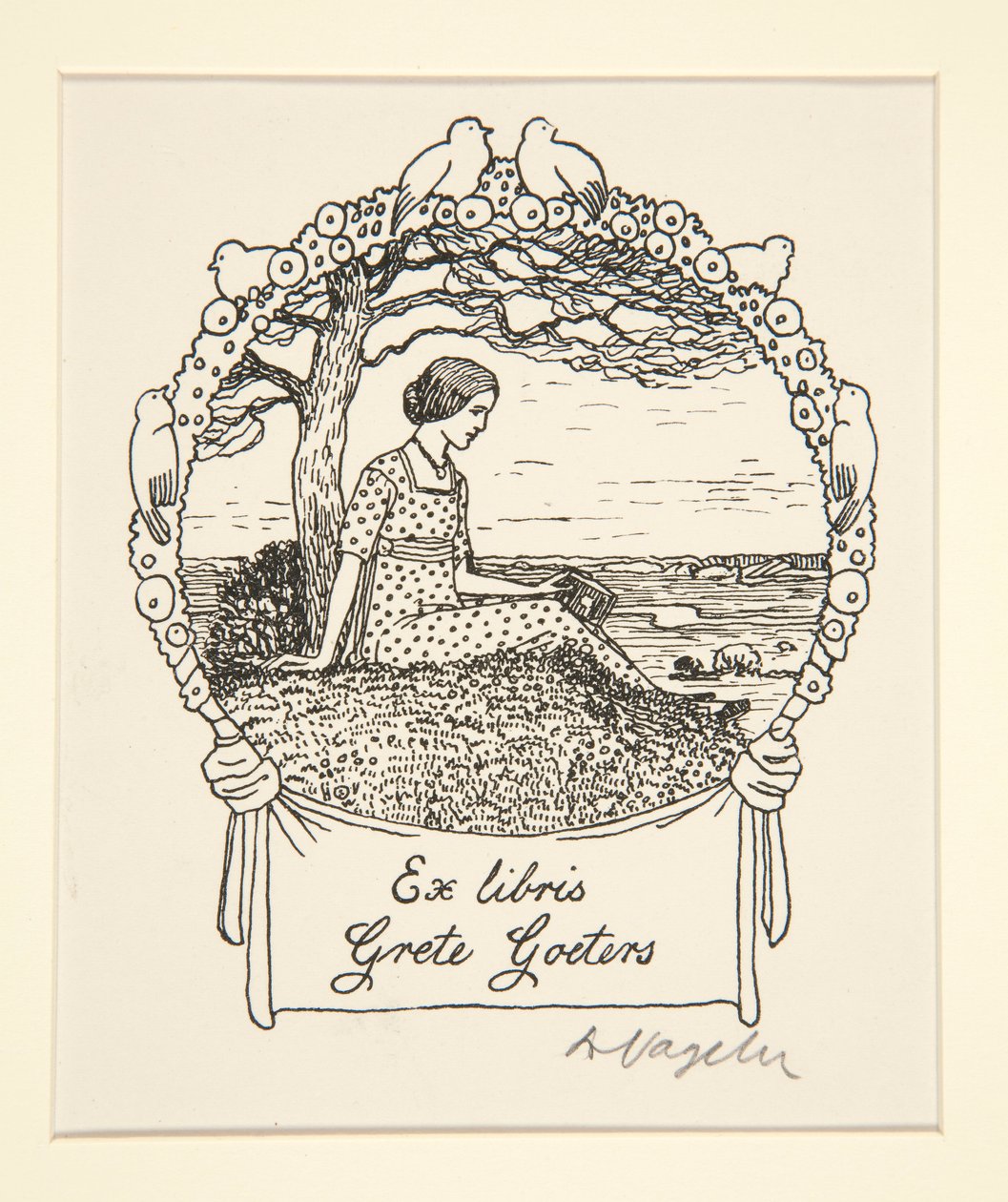 Ex Libris da Heinrich Vogeler