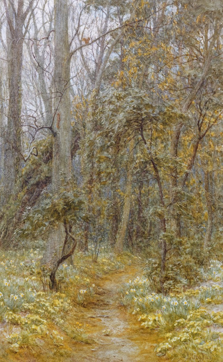 Nel giardino da Helen Allingham