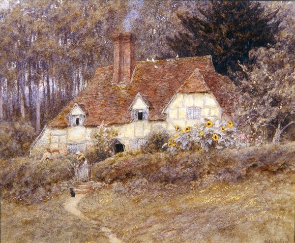 Un cottage nel Surrey da Helen Allingham