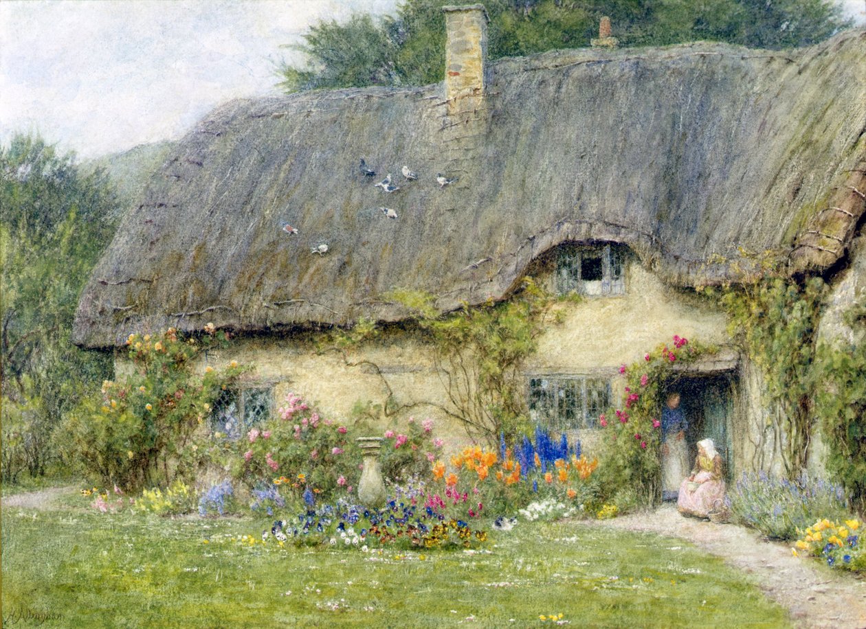 A Wroughton, Wiltshire da Helen Allingham