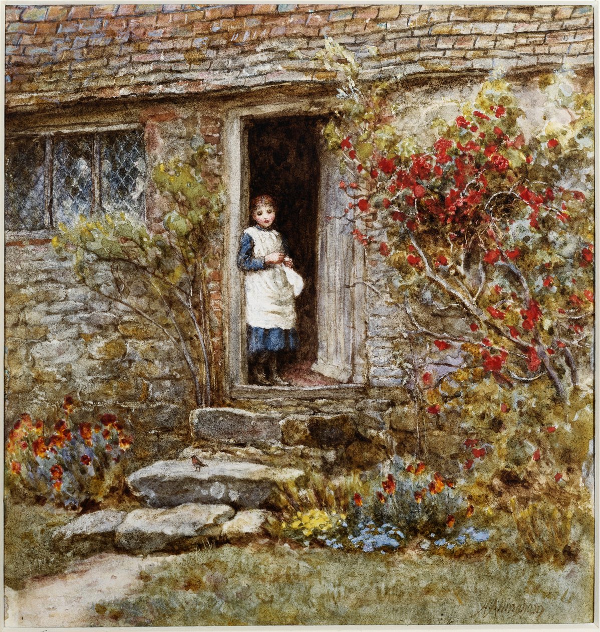 Corcorus Japonica da Helen Allingham