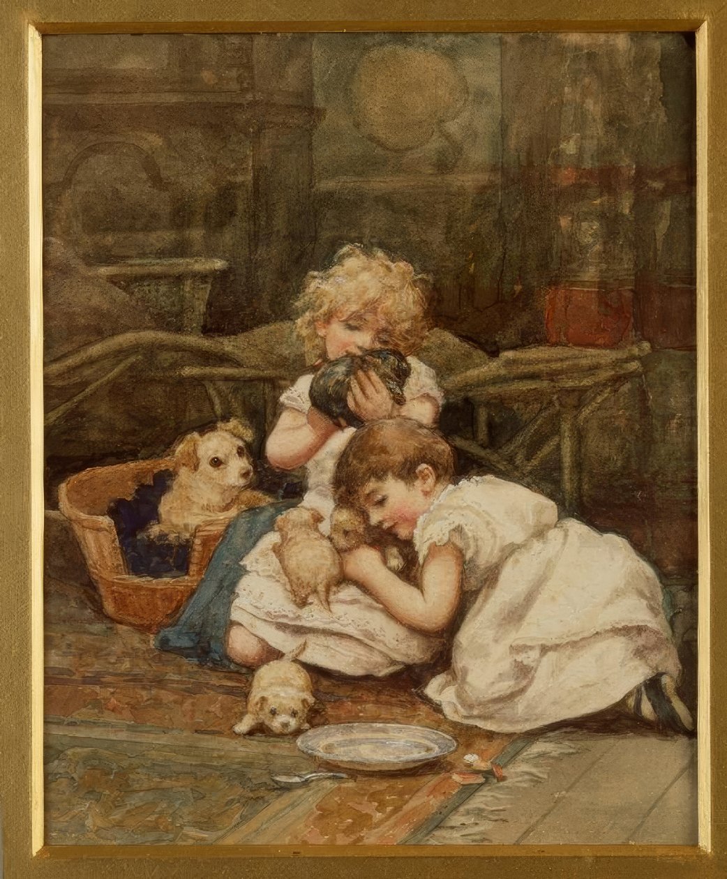 I nuovi animali domestici da Helen Allingham