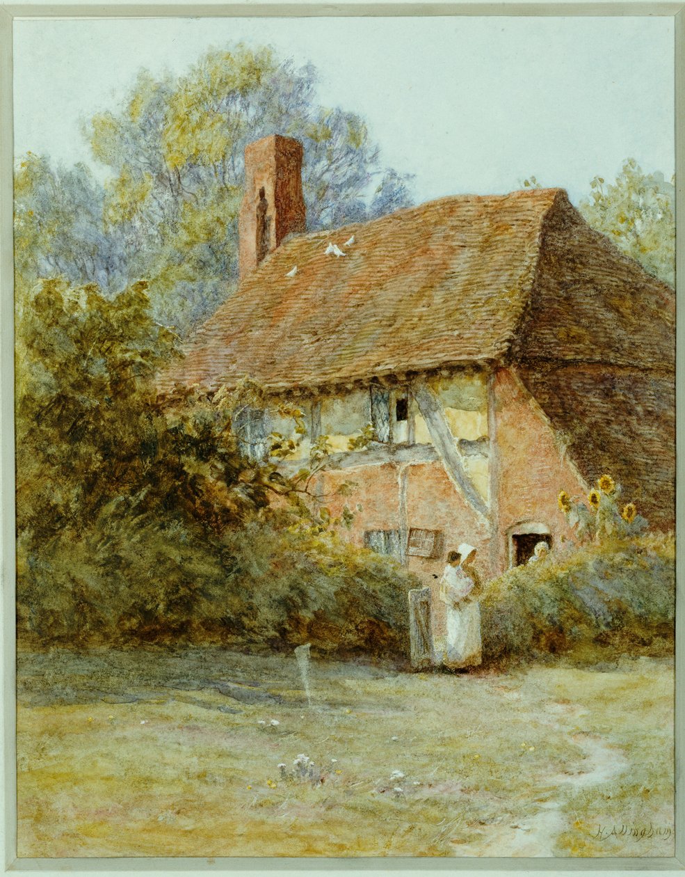 Vicino a Westerham, Kent, 1900 da Helen Allingham