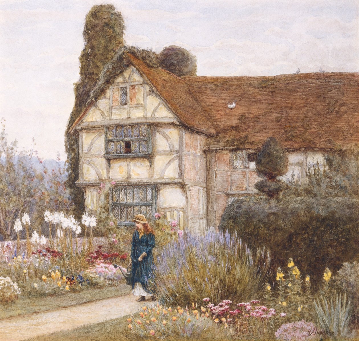 Vecchia Casa Padronale da Helen Allingham