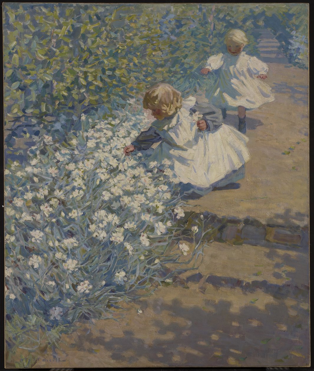 Raccogliendo fiori, c.1912 da Helen Galloway McNicholl