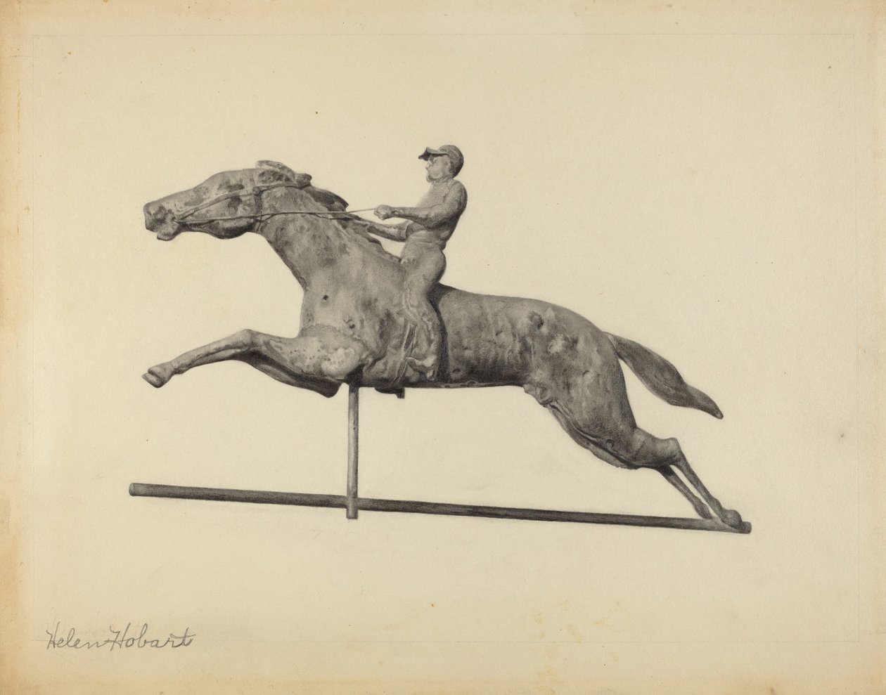 Segnavento Cavallo e Cavaliere da Helen Hobart