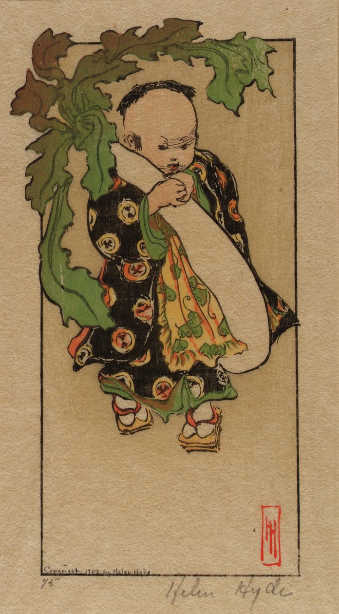 Il Daikon e il bambino da Helen Hyde