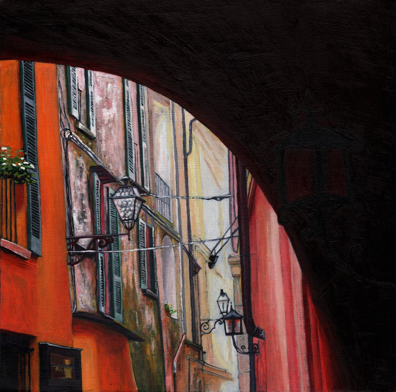 Lanternini di Menaggio, 2012 da Helen White