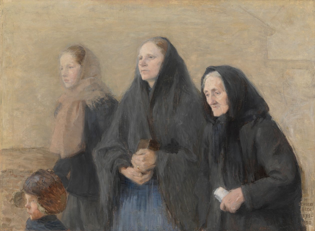 Fideli (la mattina di Pasqua) da Helene Schjerfbeck