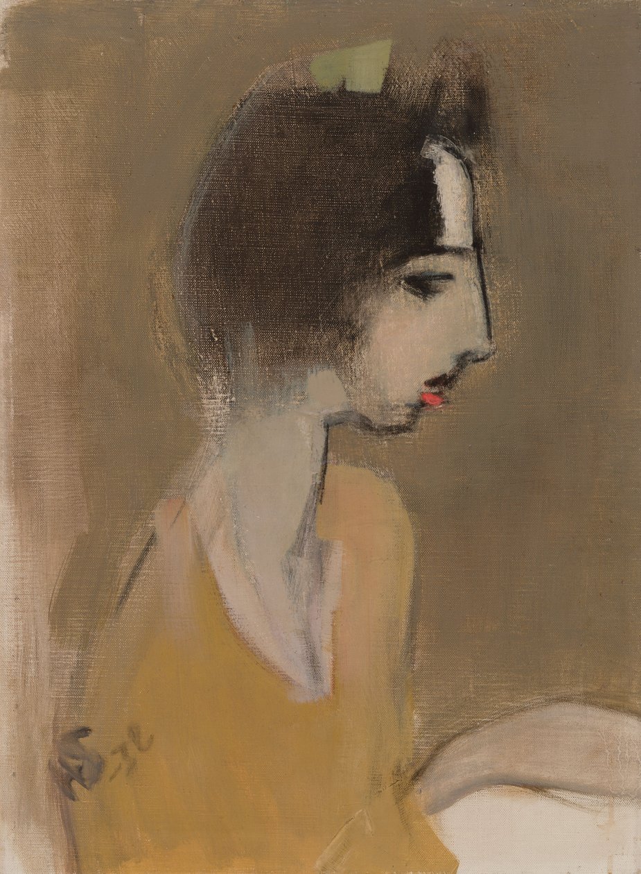 Profilo di donna (a memoria) da Helene Schjerfbeck