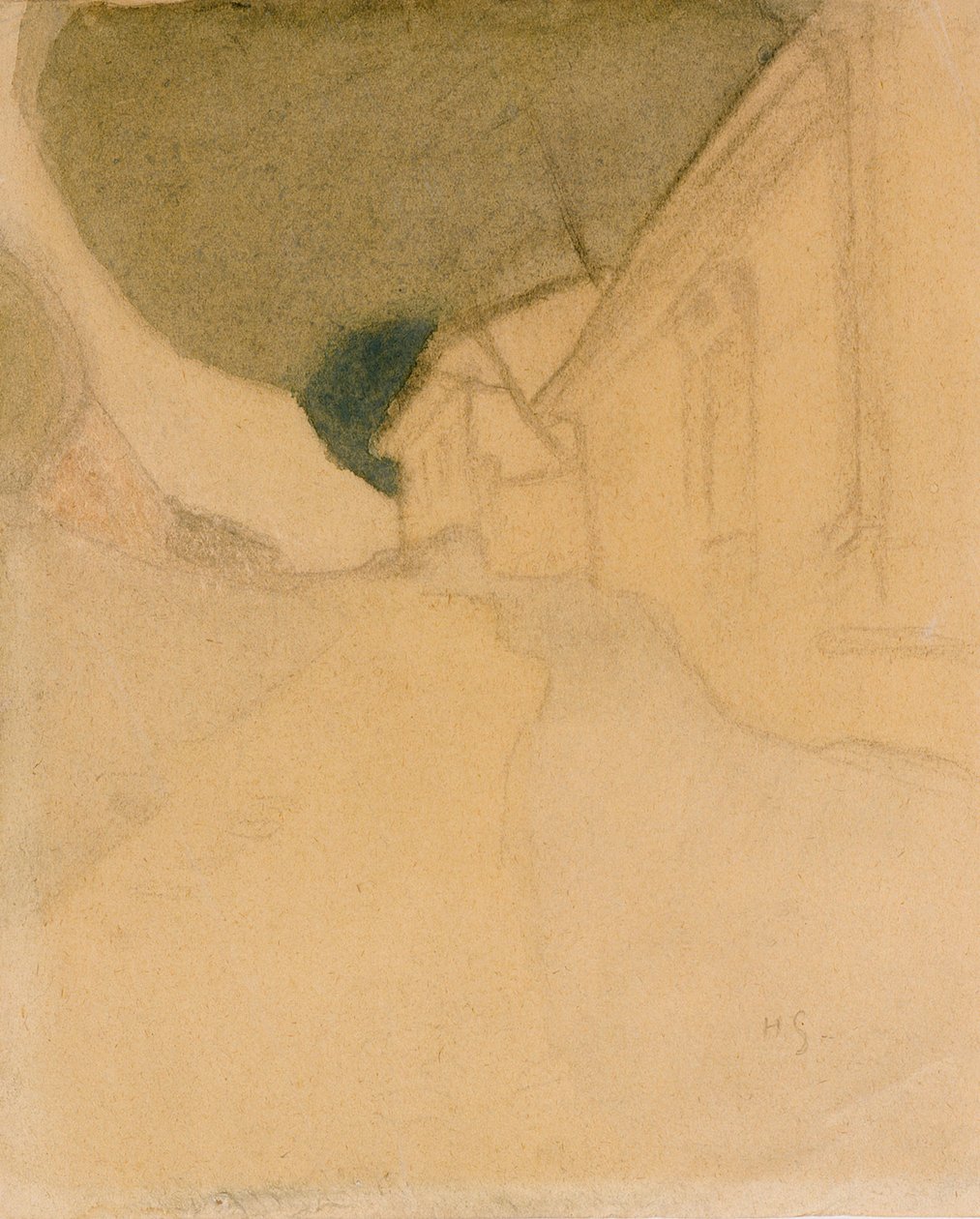 Vicolo del castello, Tammisaari da Helene Schjerfbeck