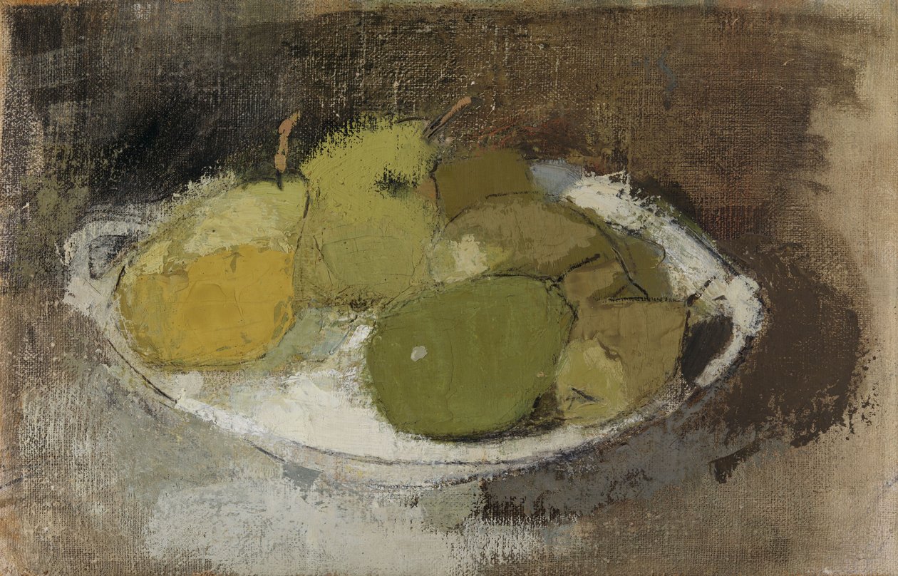 Natura morta in verde da Helene Schjerfbeck