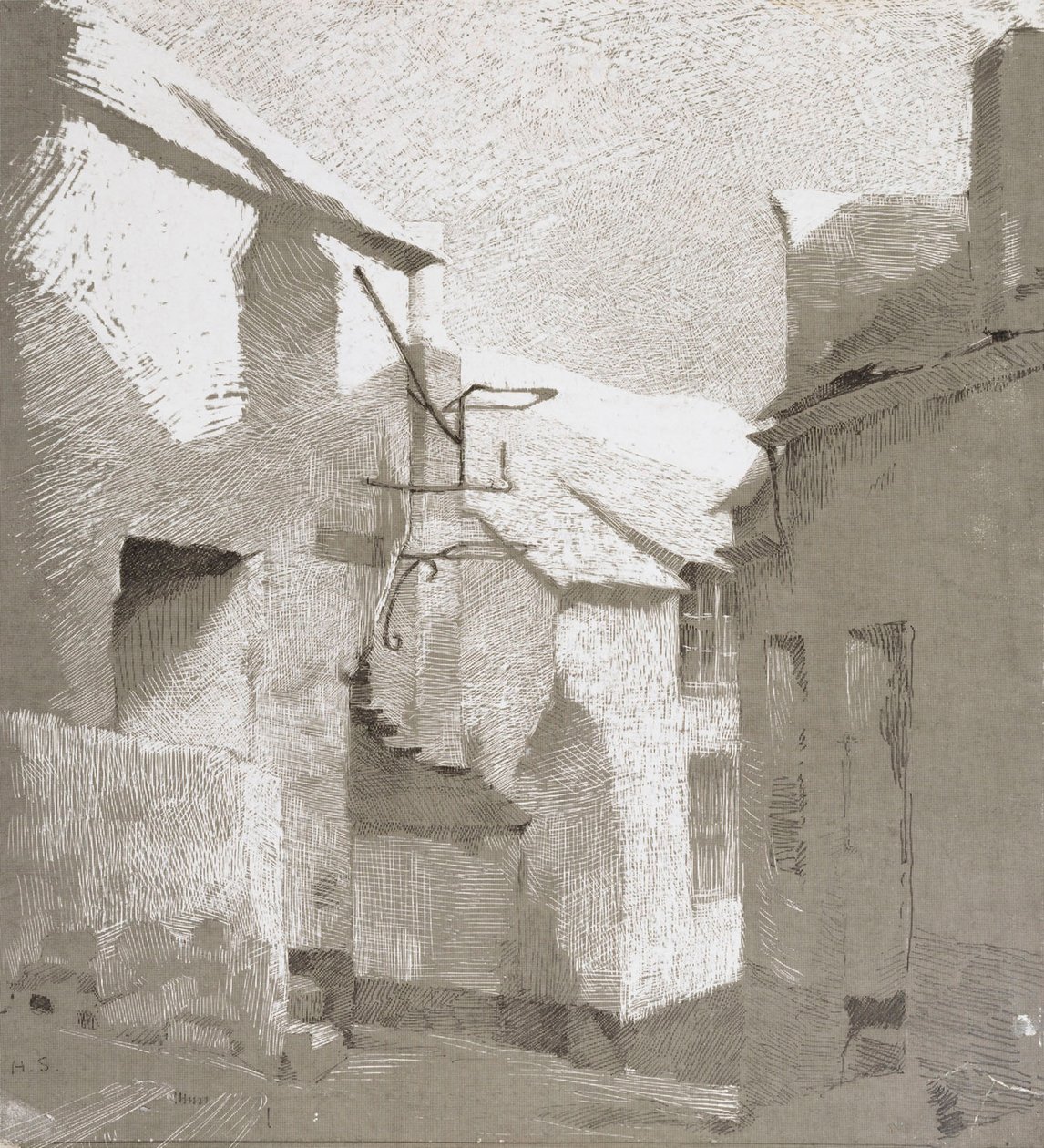Strada, St. Ives da Helene Schjerfbeck