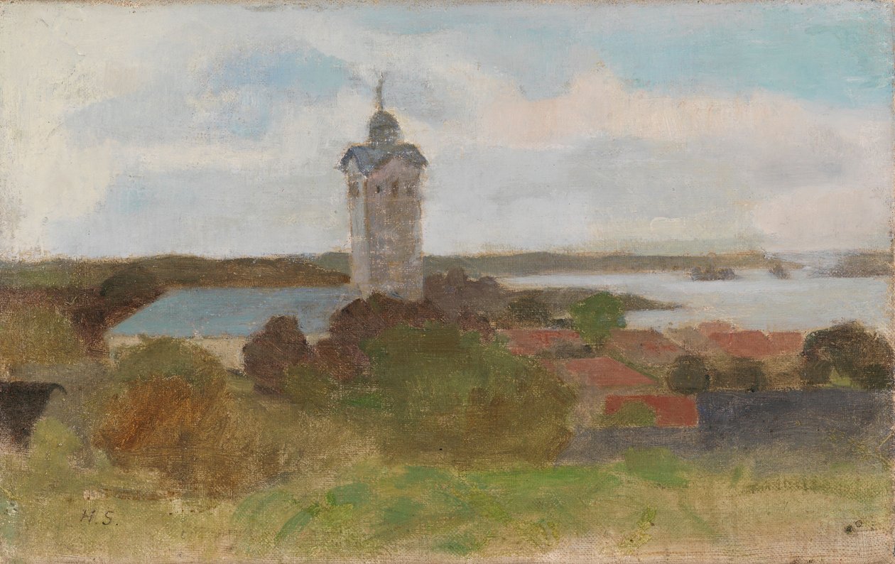 Chiesa di Tammisaari da Helene Schjerfbeck