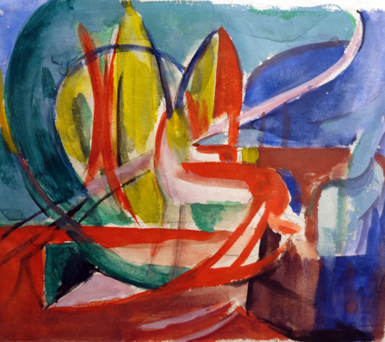 Studio dal dipinto Gazella di Franz Marc da Helmuth Macke