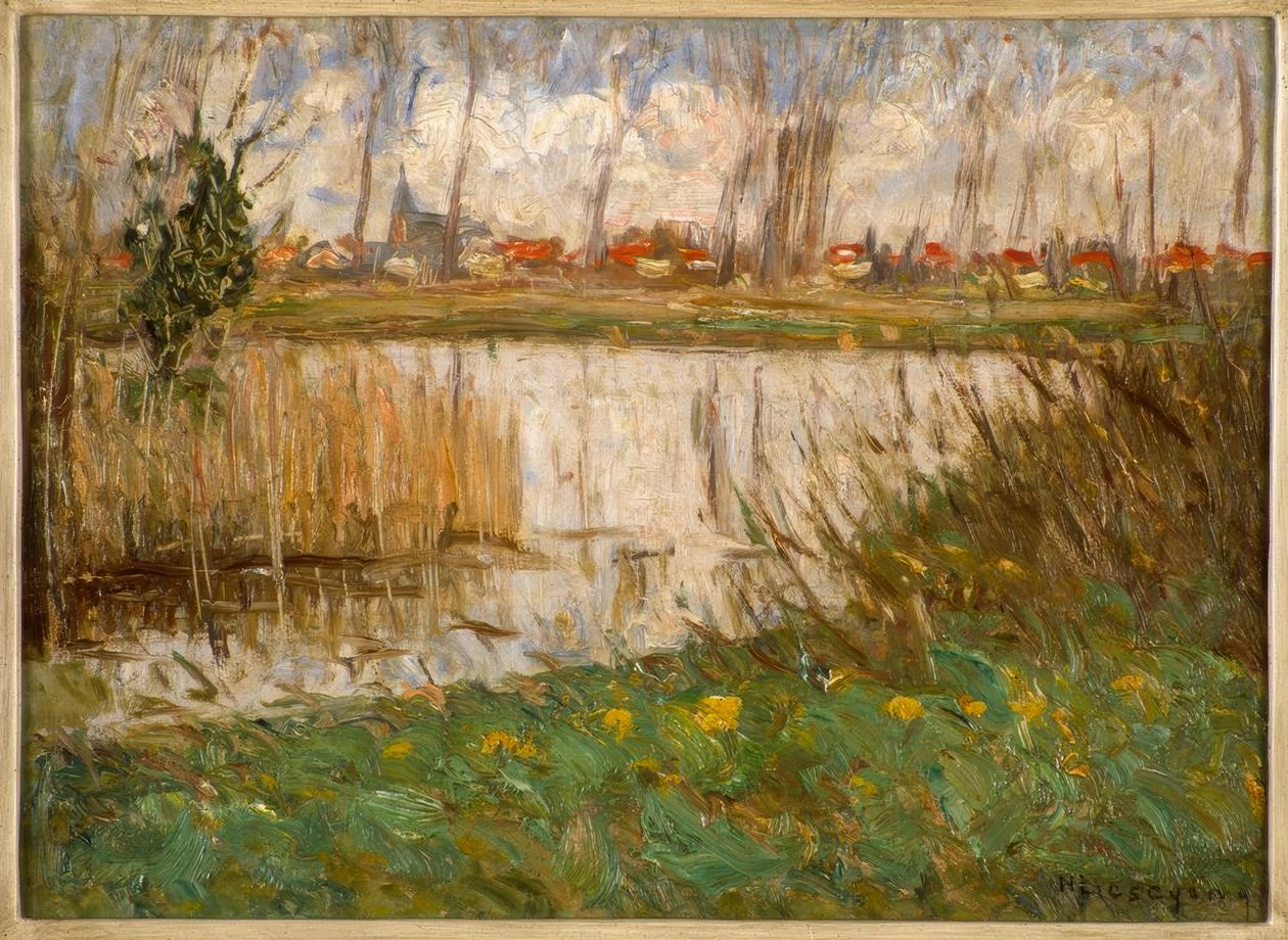 Acqua stagnante in primavera da Helmuth Liesegang