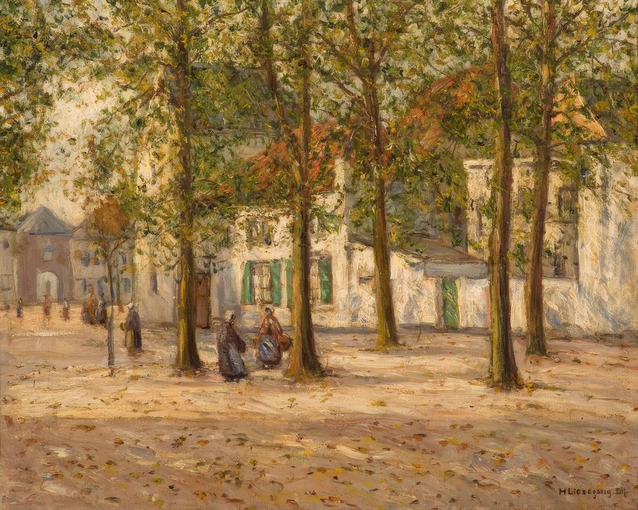H.Liesegang, Luogo soleggiato da Helmuth Liesegang