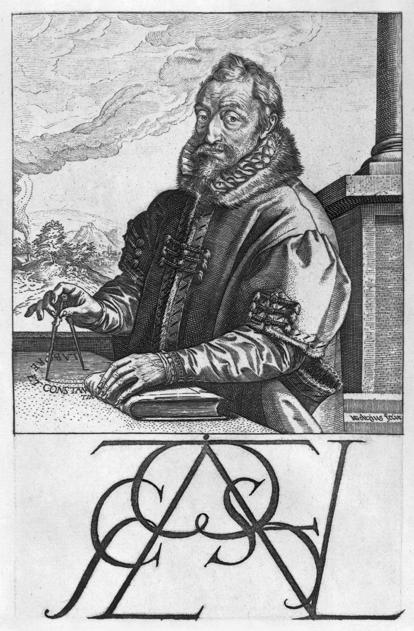 Christophe Plantin da Hendrik Goltzius