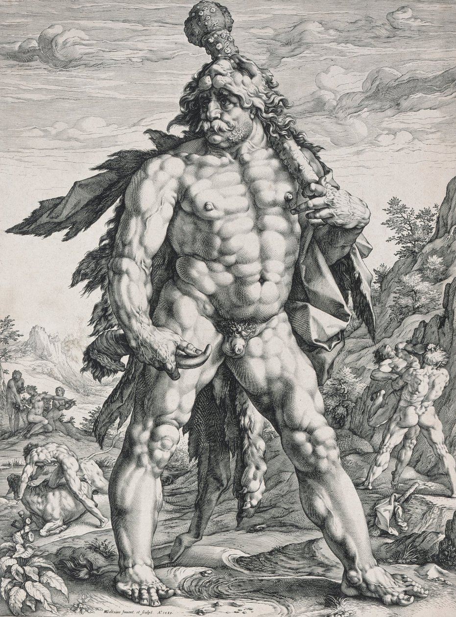 Il grande Ercole da Hendrik Goltzius