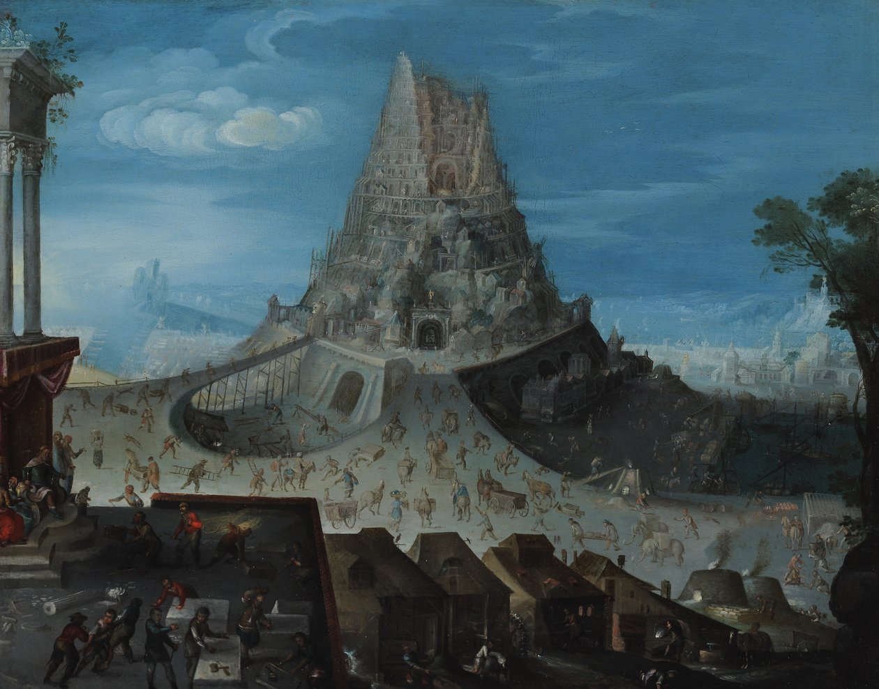 La Torre di Babele da Hendrick van Cleve