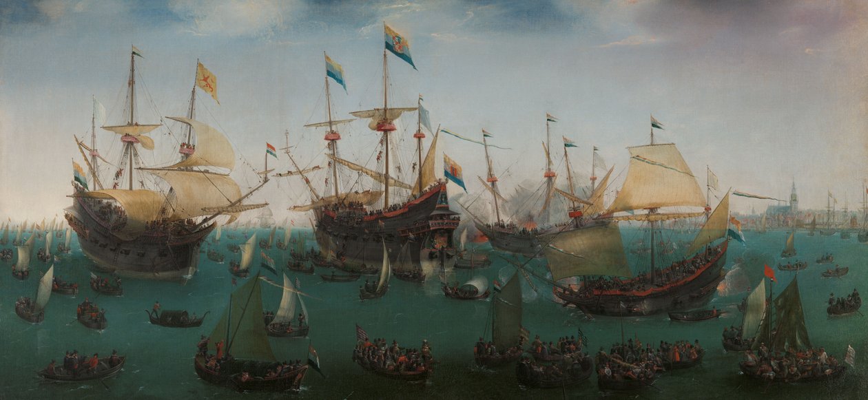 Il ritorno ad Amsterdam della seconda spedizione nelle Indie Orientali da Hendrick Cornelisz Vroom
