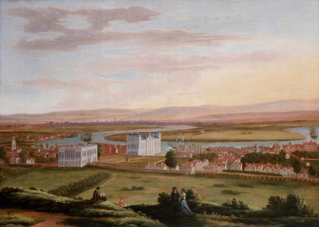 Vista di Greenwich e della Queen