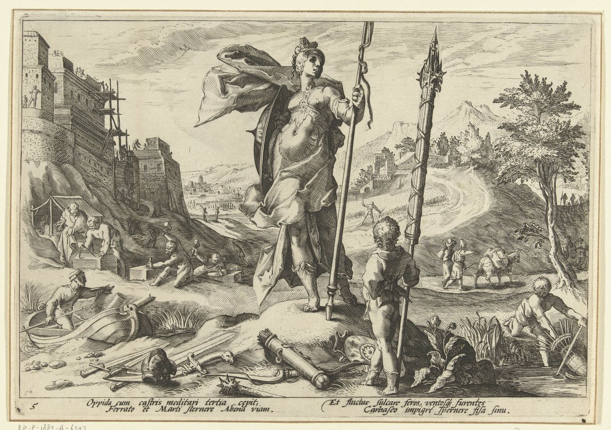 Età del bronzo da Hendrick Goltzius (workshop of)