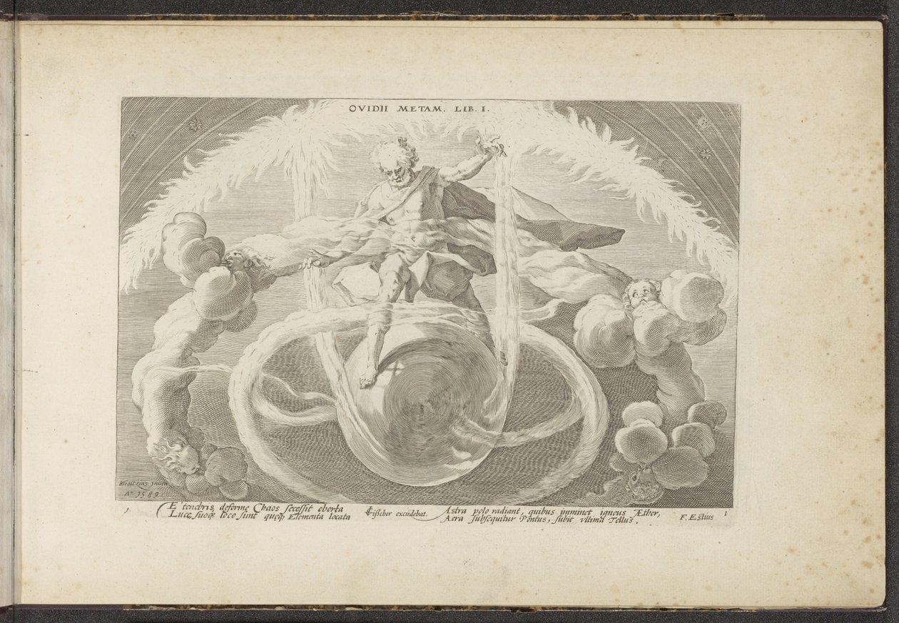 Ordine nel caos da Hendrick Goltzius (workshop of)