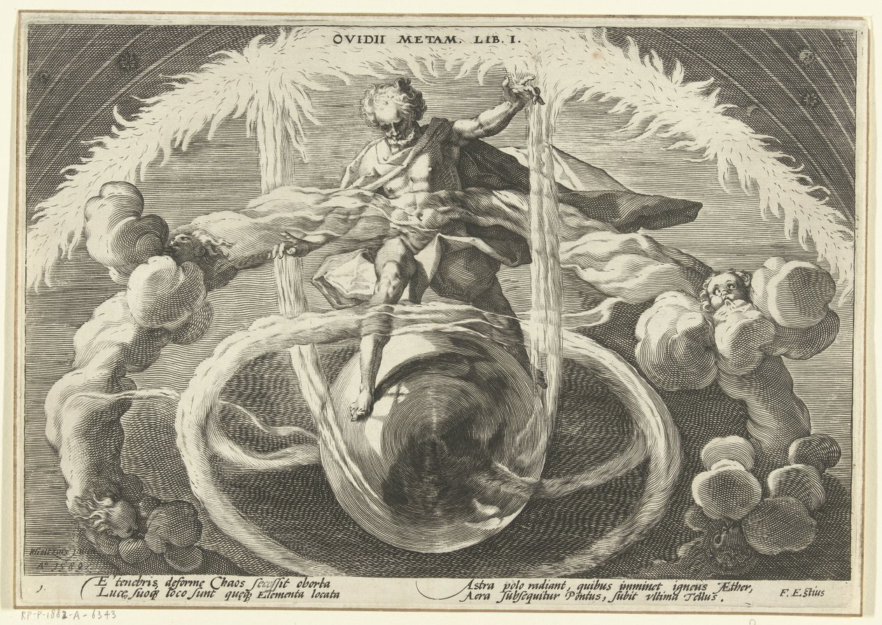 Ordine nel caos da Hendrick Goltzius (workshop of)