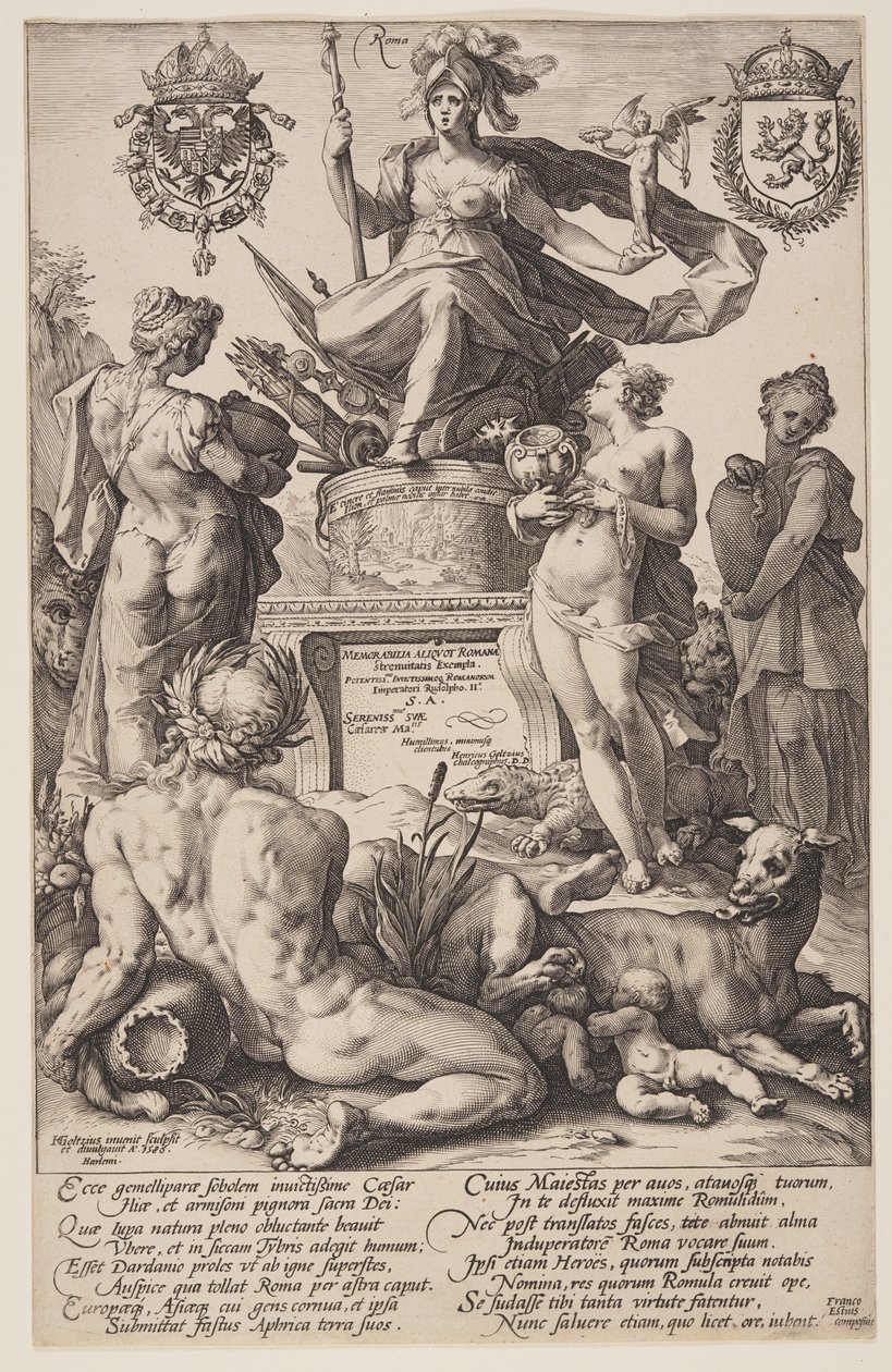Allegoria di Roma, titolo dell