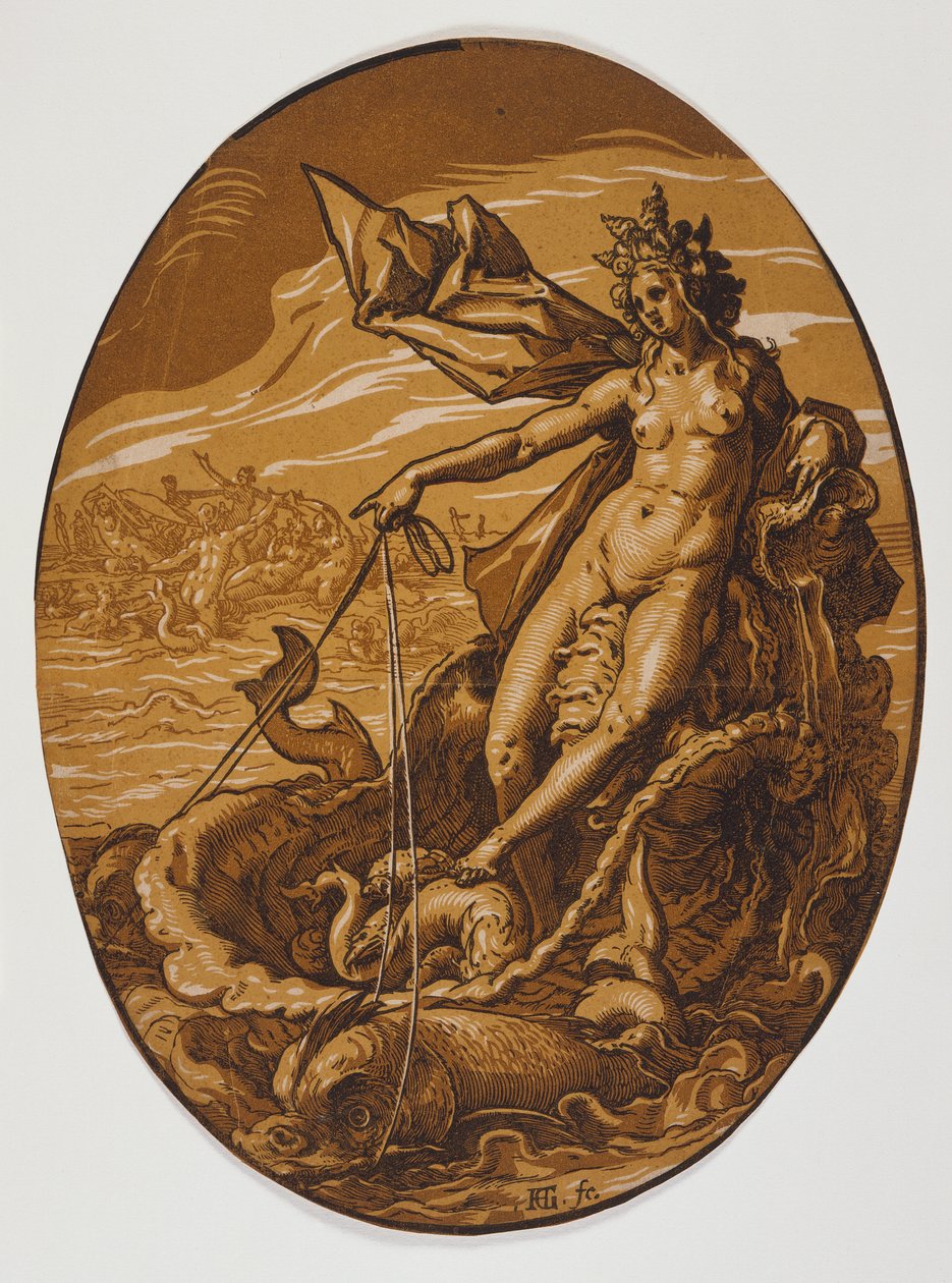 Anfitrite da Hendrick Goltzius